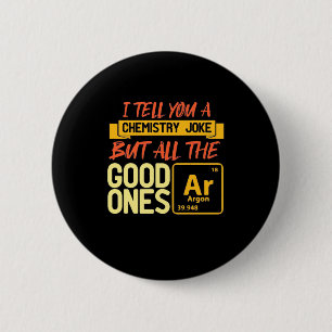Badge Rond 5 Cm Cadeau d'anniversaire Je Vous Raconte Une Chimie