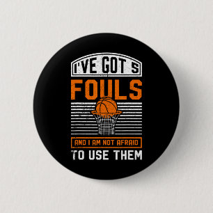 Badge Rond 5 Cm Cadeau De Basket Pour Coach Hommes Joueur De Balle