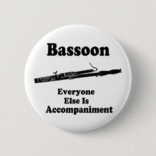 Badge Rond 5 Cm Cadeau de Basson