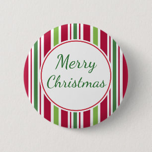 Badge Rond 5 Cm Cadeau de bouton épinglé pour fête de Noël avec bo