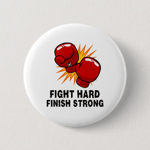Badge Rond 5 Cm Cadeau de boxe