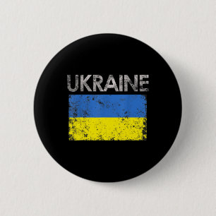 Badge Rond 5 Cm Cadeau de fierté de drapeau ukrainien d'Ukraine vi