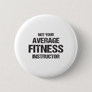 Badge Rond 5 Cm Cadeau de fitness drôle d'entraîneur de gym Bodybu