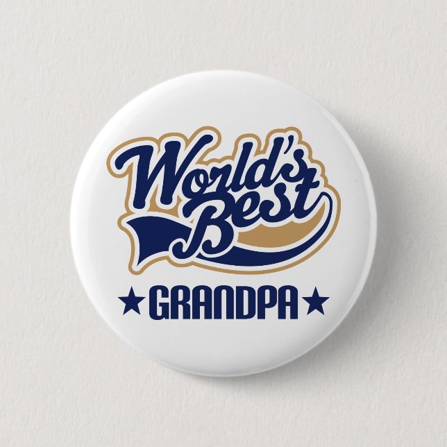 Badge Rond 5 Cm Cadeau de grand-papa (Devant)