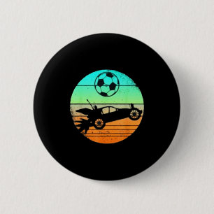 Badge Rond 5 Cm Cadeau de joueur de la ligue de voiture de footbal