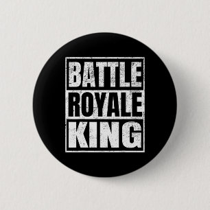Badge Rond 5 Cm Cadeau de joueur en détresse du roi Ttle Royale