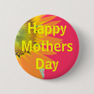 Badge Rond 5 Cm Cadeau de la fête des Mères