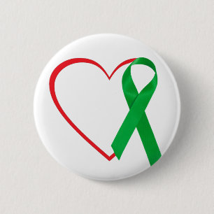 Badge Rond 5 Cm Cadeau de sensibilisation au cœur, chirurgie, récu