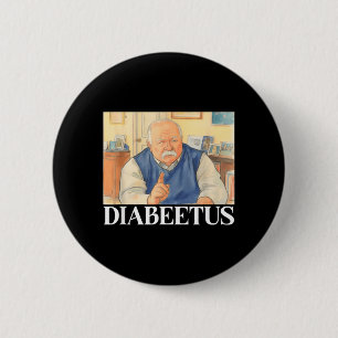 Badge Rond 5 Cm Cadeau de sensibilisation au diabète Sugar Crash B