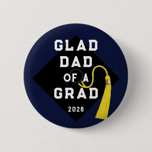 Badge Rond 5 Cm Cadeau de souvenir de remise de diplôme pour papa