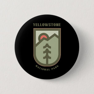 Badge Rond 5 Cm Cadeau de vacances en famille - Parc national de Y