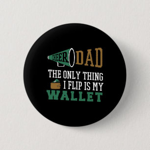 Badge Rond 5 Cm Cadeau drôle de cheer papa pour hommes Fathers