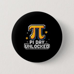Badge Rond 5 Cm Cadeau drôle de nourriture de tarte de nerd de mat