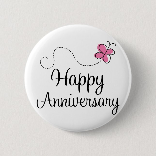 Badge Rond 5 Cm Cadeau heureux d'anniversaire (Devant)