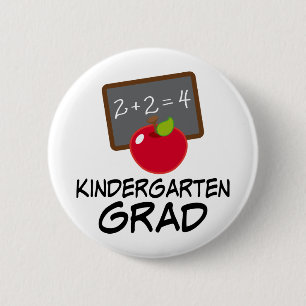 Badge Rond 5 Cm Cadeau licencié de jardin d'enfants