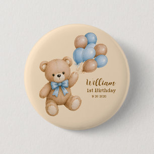Badge Rond 5 Cm Cadeau personnalisé d'anniversaire pour garçon Our