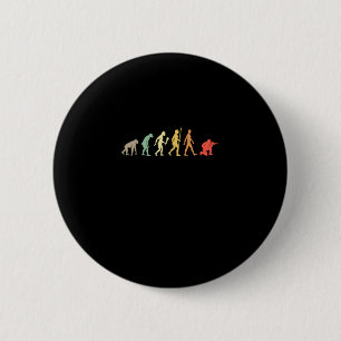Badge Rond 5 Cm Cadeau vintage d'évolution de bal de peinture