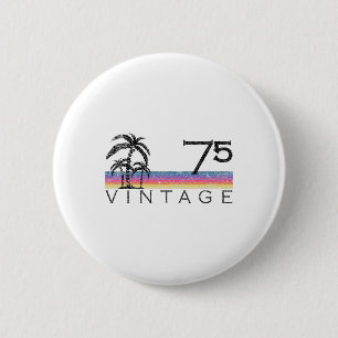 Badge Rond 5 Cm Cadeau vintage surf 1975 coucher de soleil océan P