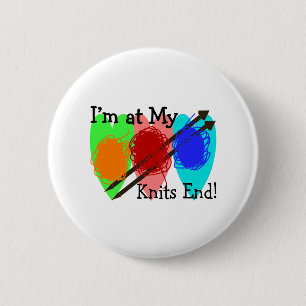 Badge Rond 5 Cm Cadeaux d'amants de Knit