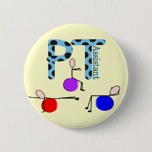 Badge Rond 5 Cm Cadeaux d'assistant de physiothérapie