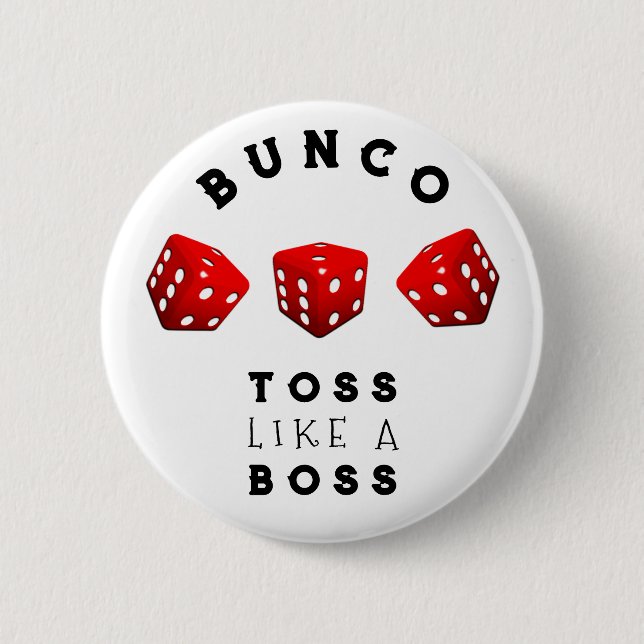 Badge Rond 5 Cm Cadeaux de Bunco (Devant)
