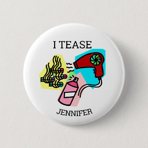 Badge Rond 5 Cm Cadeaux de coiffure