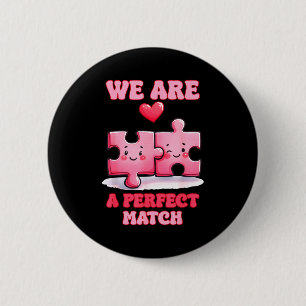 Badge Rond 5 Cm Cadeaux de couples pour petit ami petite amie Vale