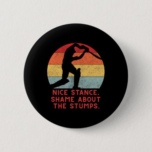 Badge Rond 5 Cm Cadeaux de cricket Angleterre Inda Pakistan Cricke