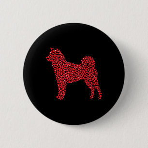 Badge Rond 5 Cm Cadeaux de la Saint-Valentin pour amoureux de chie