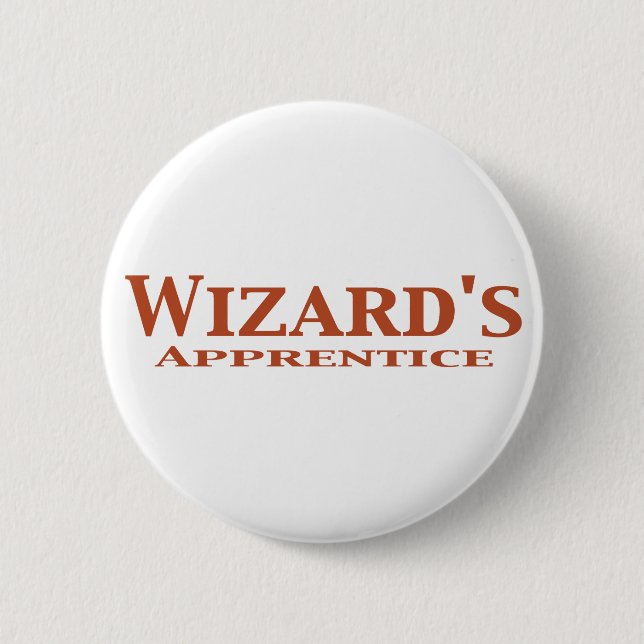 Badge Rond 5 Cm Cadeaux de l'apprenti du magicien (Devant)