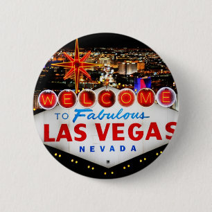 Badge Rond 5 Cm Cadeaux de Las Vegas