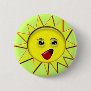 Badge Rond 5 Cm Cadeaux de l'énergie solaire et produits promotion