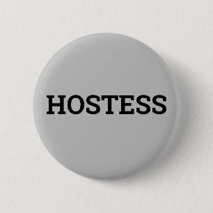 Badge Rond 5 Cm Cadeaux de mariage minimalistes pour hôtesse Maria