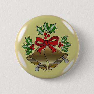 BADGE ROND 5 CM CADEAUX DE NOËL