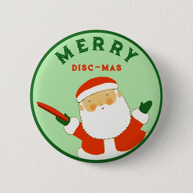 Badge Rond 5 Cm Cadeaux de Noël pour les amateurs de Ultimate Fris (Devant)