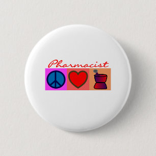 Badge Rond 5 Cm Cadeaux de pharmacien