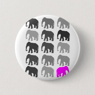Badge Rond 5 Cm Cadeaux de PopArt d'éléphant