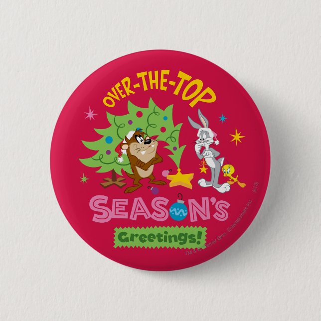 Badge Rond 5 Cm Cadeaux de saison Over The Top (Devant)