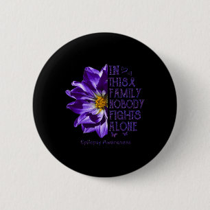 Badge Rond 5 Cm Cadeaux de sensibilisation à l'épilepsie Personne 