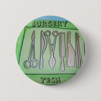 Badge Rond 5 Cm Cadeaux de technologie de chirurgie