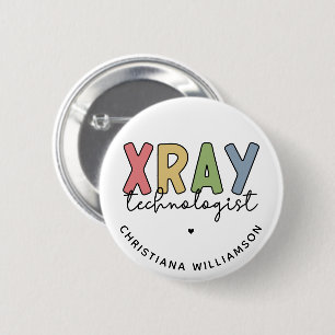 Badge Rond 5 Cm Cadeaux de technologie X-ray