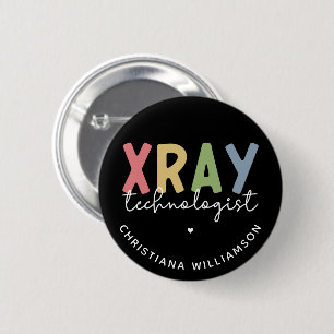 Badge Rond 5 Cm Cadeaux de technologie X-ray