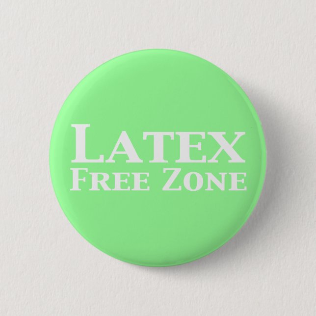 Badge Rond 5 Cm Cadeaux de zone libre Latex (Devant)