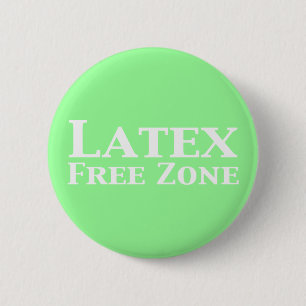 Badge Rond 5 Cm Cadeaux de zone libre Latex