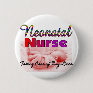Badge Rond 5 Cm Cadeaux d'infirmière de Neonatal/NICU