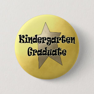 Badge Rond 5 Cm Cadeaux d'obtention du diplôme de jardin d'enfant