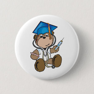 Badge Rond 5 Cm Cadeaux d'obtention du diplôme d'infirmière et