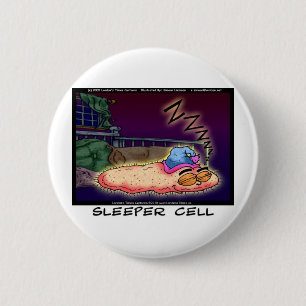 Badge Rond 5 Cm Cadeaux drôles de cellule dormante T-shirts et obj