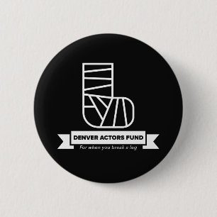 Badge Rond 5 Cm Cadeaux du Fonds des acteurs de Denver