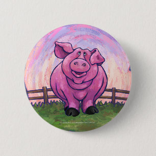 Badge Rond 5 Cm Cadeaux et accessoires de cochon